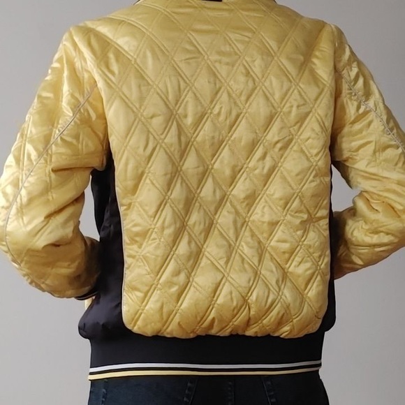 Lynx yellow bomber jacket - Picture 3 of 4